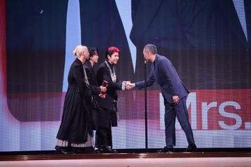 【「MUSIC AWARDS JAPAN 2026」受賞一覧】Mrs. GREEN APPLEが2年連続「最優秀アーティスト賞」サカナクション・藤井 風・米津玄師・M!LK・HANAら受賞 画像