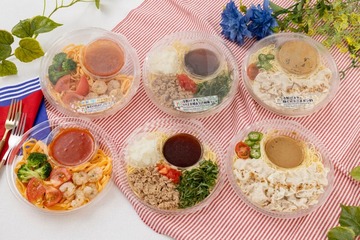 セブンの冷製パスタ刷新「海老トマト」「豚しゃぶ」「ツナと大根おろし」“夏のごちそう”3種 画像