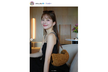 沖田愛加アナ、ノースリワンピで美肩輝く 麦わら帽子被った夏コーデに「細い二の腕に憧れる」「眩しい」の声 画像