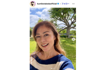 武田久美子、圧巻ボディ際立つビキニショットに熱視線「メリハリあって憧れる」「ずっと変わらない美しさ」 画像