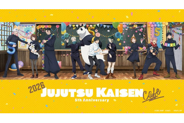 アニメ「呪術廻戦」5周年記念カフェが東京・愛知・大阪で開催 五条悟＆夏油傑の限定メニューに獄門疆ティラミス復刻、グッズも続々 画像