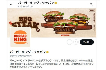 バーガーキング、7月3日から一部商品を値上げ 「ワッパー（R）」含むバーガー32商品・サイドメニュー8商品などが対象 画像