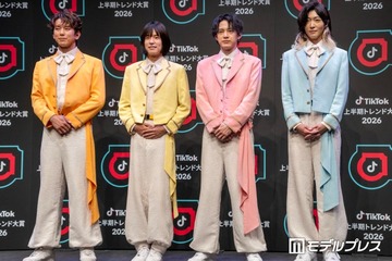 モナキ、後輩グループ誕生に不安吐露 最年長・じんは純烈に移籍？「反り腰がアラフォーには負担が大きくて」【TikTok上半期トレンド大賞2026】 画像