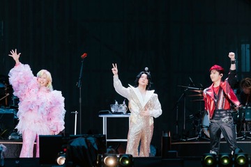Mrs. GREEN APPLE、バンド史上初“国立競技場”4DAYS完走「Ringo Jam」発足10周年を祝いステージ上空にドローンアート【ゼンジン未到とイ／ミュータブル〜間奏編〜】 画像