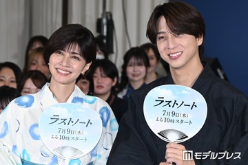 内田有紀＆timelesz寺西拓人、トレンド1位で話題のビジュアルは嵐の中撮影「実は過酷な状況」笑顔の裏側【ラストノート】 画像