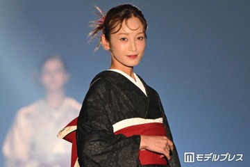 西山茉希、10年ぶり「TGC」登場 地元・新潟で上品な着物の着こなし「死ぬほど緊張しました」【TGC新潟2026】 画像