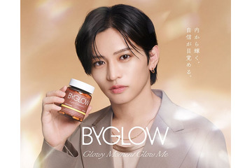timelesz猪俣周杜、育てたいのは“アイドルとしての自分”大人の魅力際立つ「ByGLOW」新テレビCM公開 画像