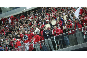 ガルフ杯決勝、会場が「崩壊」…衝撃映像が話題に 画像