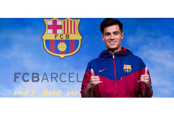 バルセロナ移籍のコウチーニョ、いきなり3週間離脱 画像