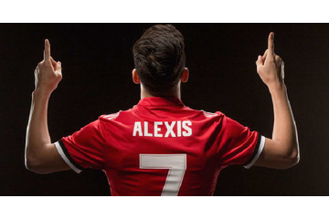 A・サンチェス、ユナイテッドでの背番号は「伝統の7番」に決定！ 画像