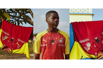 ガーナ代表、2018新ユニフォームは「パルス」をデザイン！“デビュー”は日本戦？ 画像