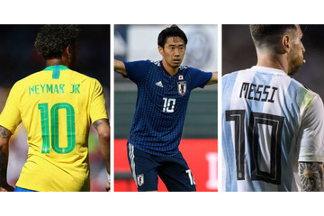 2018年W杯で「背番号10番を背負う32人」を全員ランキング！香川は何位だ 画像