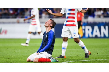 フランス代表、どうした…W杯直前にUSAに大苦戦！ジルーは流血 画像