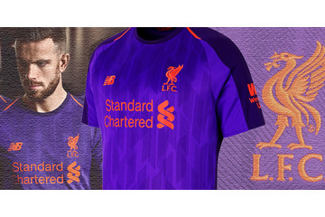 リヴァプール、2018-19アウェイユニフォームを発表！新しい背番号も掲載 画像