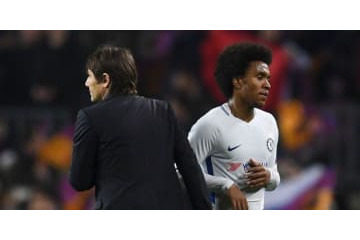 ウィリアン、コンテ続投なら「ノーチャンス」だったと告白 画像