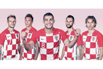 W杯決勝に臨むクロアチア代表、ここまでのTOP5プレーヤー 画像