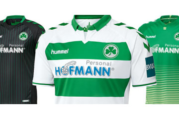 井手口が加入のグロイター・フュルト！2018-19ユニフォームを「一挙紹介」 画像