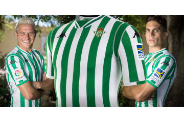 乾のベティス、2018-19新ユニフォームを発表！トレーニングウェアも掲載 画像