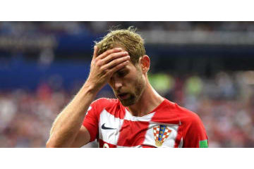 心臓異常のミランDFストリニッチ、最低3～4ヶ月の離脱に 画像