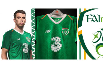 アイルランド代表、“最高のチーム”へオマージュの2018新ユニフォームを発表！ 画像