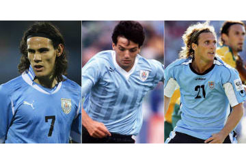 ウルグアイ代表、歴代「クールな7つのユニフォーム」はこれ！ 画像