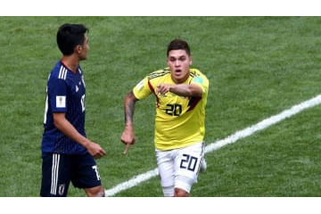 W杯日本戦で強烈FKゴール、あのキンテーロが中国移籍か？ 画像