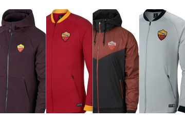 ローマ、「ピッチからストリートまで」使えるNIKEアウター8選！ 画像