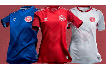 デンマーク女子代表、2019新ユニフォームを発表！ユーロ予選から着用へ 画像