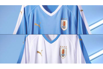 PUMAがウルグアイ代表の新ユニフォーム画像を公開！コパ・アメリカで着用へ 画像