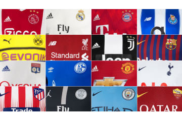 全チーム掲載！サプライヤー別に見る「CLラウンド16」ユニフォーム 画像