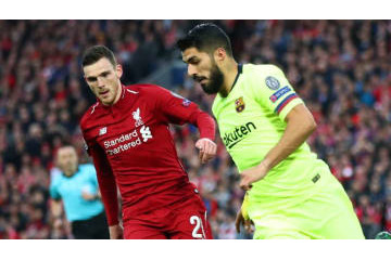 スアレスと衝突で交代…リヴァプールDFロバートソン、痛烈発言が話題！ 画像