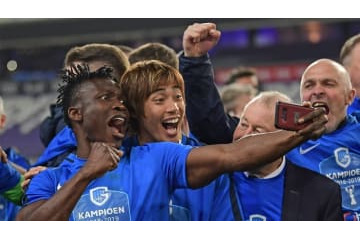 ヘンク優勝！伊東純也、先制の「基点」となったプレーがこれ(動画あり) 画像