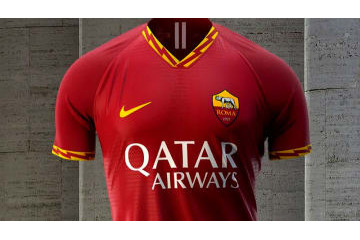 ローマ、「神の稲妻」の2019-20新ユニフォーム発表！新背番号も掲載 画像