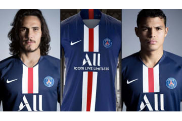パリ・サンジェルマン、「NEWスポンサー」の2019-20新ユニフォームを発表！ 画像