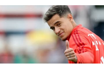 コウチーニョ、バイエルン初練習でゴール連発！「圧巻シュート」がこれ 画像