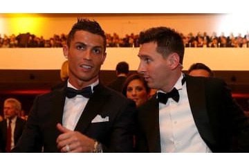 ロナウドとメッシ、貴重すぎ「同時インタビュー」の距離感がこれ 画像