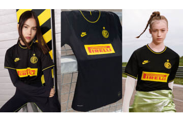 インテル、2019-20新サードユニフォームを発表！色は「ピレリのタイヤ」 画像