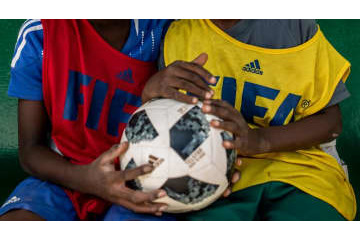 10歳児に対戦相手の母親が「クソ黒人」発言…全員顔を黒く塗ることに 画像