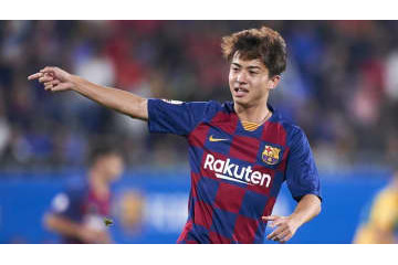 安部裕葵、バルサBで大暴れ！「左足スーパーシュート」がこれ 画像