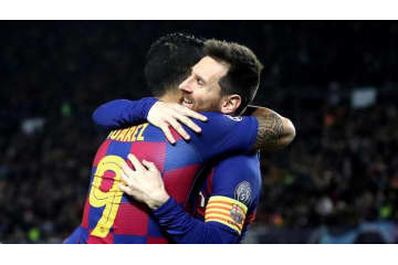 メッシ＆スアレスの電撃カウンター！また出た「超絶ワンツー」がこれ 画像