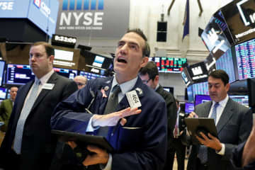 NY株連日急落879ドル安 画像