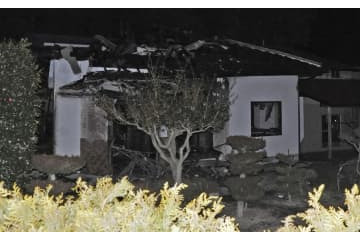 宮城の2人死亡火災、孫を逮捕 画像