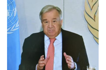 国連グテレス総長、結束訴え 画像