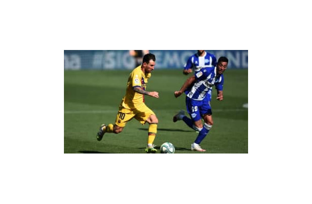 メッシ、リーガのアシスト新記録を樹立！その「ラッキーシーン」がこちら