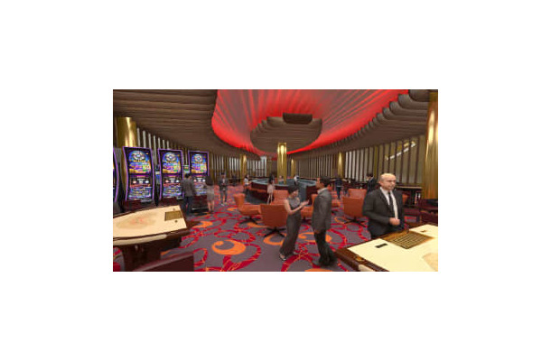 統合型リゾート施設のカジノのイメージ（カジノ・オーストリア・インターナショナル・ジャパン提供）