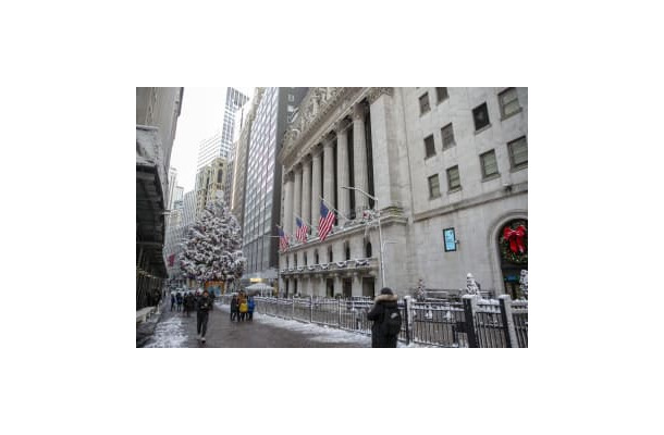 ニューヨーク証券取引所＝7日（AP＝共同）