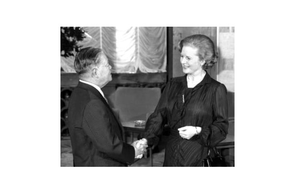 ＜あのころ＞英国初の女性党首