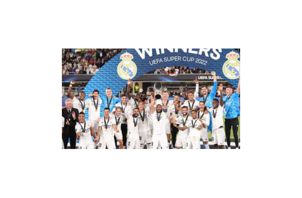 UEFAスーパー杯、レアルが2-0勝利！先制点はCKからアラバ