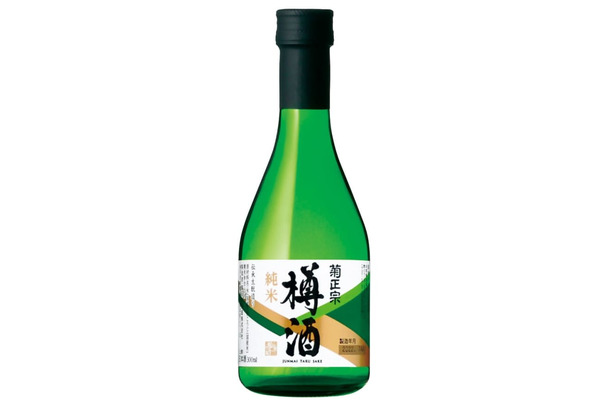 回収対象商品の「菊正宗　上撰　純米樽酒300ミリリットル瓶詰」