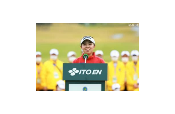 日本勢3番手に浮上した山下美夢有（撮影：福田文平)
